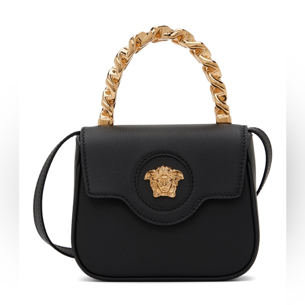 VERSACE Black 'La Medusa' Bag